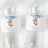 Teddy Bear Baby shower wateretiketten Waterfles Etiket