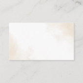 Teddy Bear Baby shower Waterverf Luier Raffle Informatiekaartje (Achterkant)