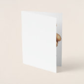 Teddy Bear Baby shower We kunnen bijna minimaal wa Folie Kaarten (Voorkant)