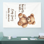 Teddy Bear Baby shower We kunnen bijna minimaal wa Spandoek (Beurs)