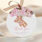 Teddy Bear Baby shower We kunnen nauwelijks wachte Bedankjes Labels