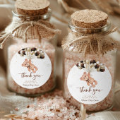 Teddy Bear Baby shower We kunnen nauwelijks wachte Waterfles Etiket