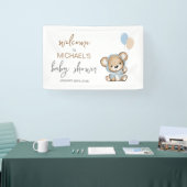 Teddy Bear Baby shower Welkomstteken Spandoek (Beurs)