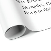 Teddy Bear Baby shower Wrapping Paper Cadeaupapier (Rol Hoek)