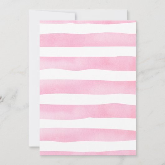 Teddy Bear Baby Traits Spel Baby shower Kaart (Achterkant)