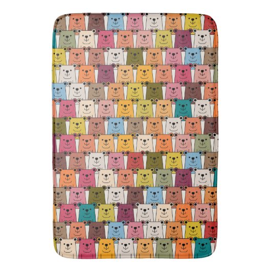 Teddy Bear Badmat (Voorkant Verticaal)