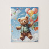 Teddy Bear ballon avontuur puzzel Legpuzzel (Verticaal)