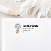 Teddy Bear-ballonetiket Etiket (Insitu)