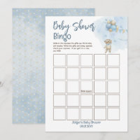 Teddy Bear ballonnen Barly Wachten Baby shower Bin