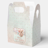 Teddy Bear Ballonnen Meisje Barly Wachten Baby sho Bedankdoosjes (Geopend)