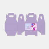 Teddy Bear Balloon Baby shower gunstbox Bedankdoosjes (Uitgevouwen)