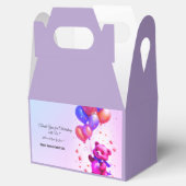 Teddy Bear Balloon Baby shower gunstbox Bedankdoosjes (Geopend)