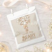 Teddy Bear Balloon Barly Wacht neutraal Baby showe Bedankzakje (Geknipt)