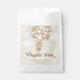 Teddy Bear Balloon Barly Wait Baby shower Bedankzakje