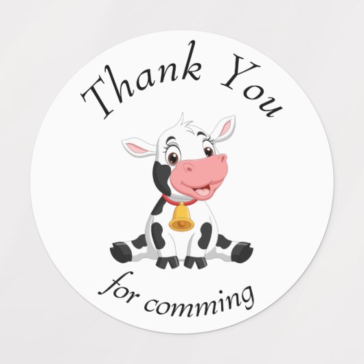 Teddy Bear BALLOON bedankt Labels (Design 2)