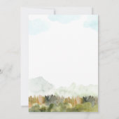 Teddy Bear Balloon Birthday Party Invitation Kaart (Achterkant)