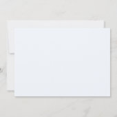 Teddy Bear Balloon Boy Baby shower Foto Kaart (Achterkant)