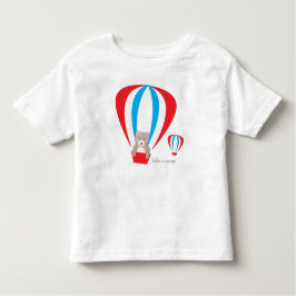 Teddy Bear Balloon Toddler T-shirt