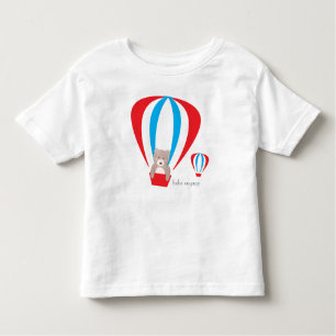 Teddy Bear Balloon Toddler T-shirt