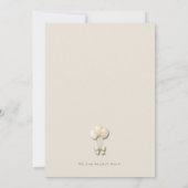 Teddy Bear Balloons Sip and See Kaart (Achterkant)