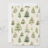 Teddy Bear Barly Wachten Vakantie Baby shower Kaart (Achterkant)