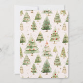 Teddy Bear Barly Wachten Vakantie Meisje Baby show Kaart (Achterkant)