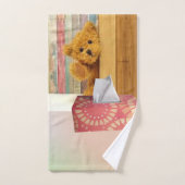 Teddy Bear Bathroom Towel sets Bad Handdoek (Handdoek)