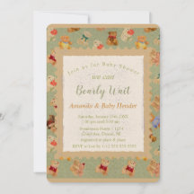 Teddy Bear Bearly Wait Baby shower