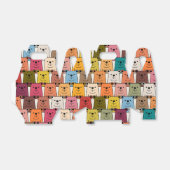 Teddy Bear Bedankdoosjes (Uitgevouwen)