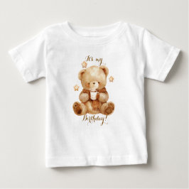 Teddy Bear Beige Ballon Verjaardag