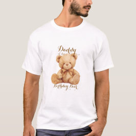 Teddy Bear Beige Ballon Verjaardag T-shirt