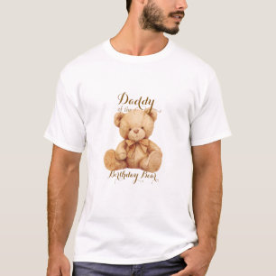 Teddy Bear Beige Ballon Verjaardag T-shirt