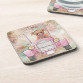 Teddy Bear Beverage Coaster Bier Onderzetter (Linkerzijde)