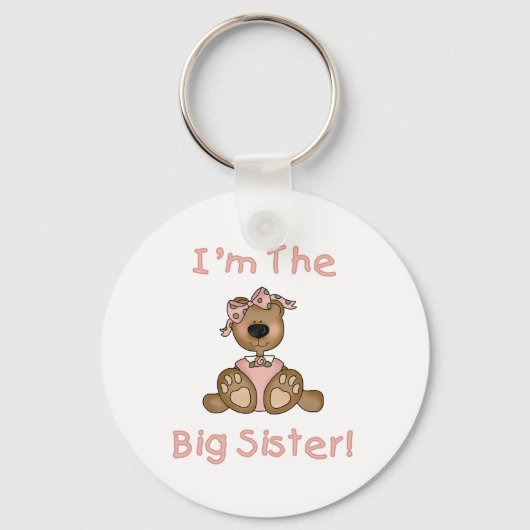 Teddy Bear Big Sister Sleutelhanger (Voorkant)