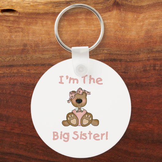 Teddy Bear Big Sister Sleutelhanger (Voorkant)