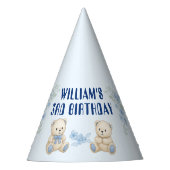 Teddy Bear Birthday Feesthoedjes (Voorkant)