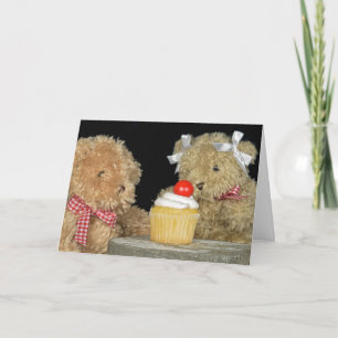 Teddy Bear Birthday Kaart