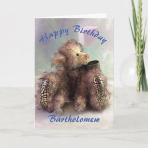 Teddy Bear Birthday Kaart