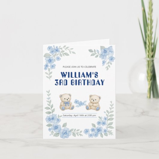 Teddy Bear Birthday Party (Voorkant)