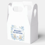 Teddy Bear Birthday Party Bedankdoosjes (Geopend)