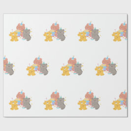 Teddy Bear Birthday Party  Cadeaupapier