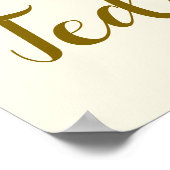 Teddy Bear Birthday Party Poster (Hoek)