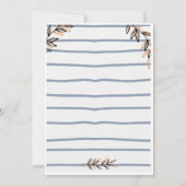 Teddy Bear Birthday Uitnodiging (Achterkant)