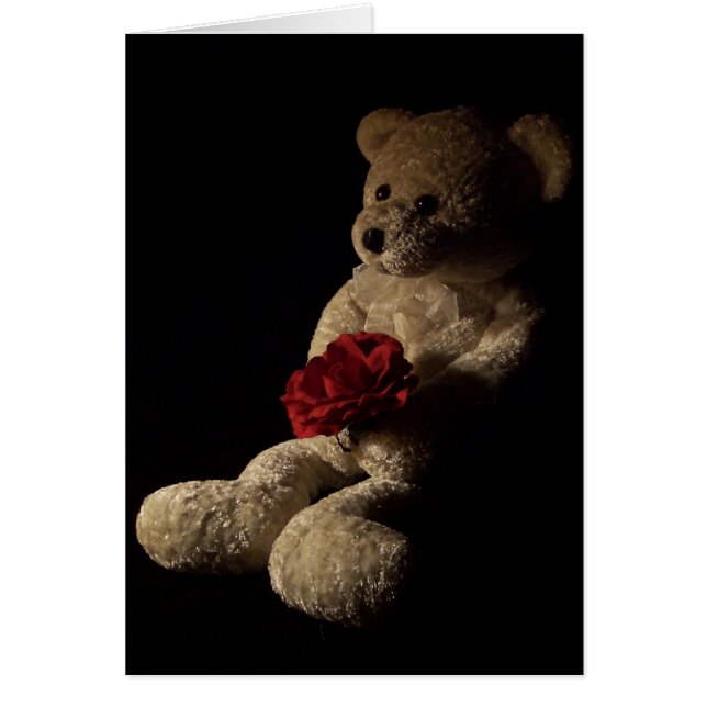 Teddy Bear Blank Card (Voorkant)