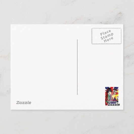 Teddy Bear Blank Poste-kaart Briefkaart (Achterkant)