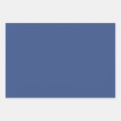 Teddy Bear Blue Baby shower Inpakpapier Vel (Voorkant 3)