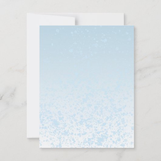 Teddy Bear Blue Ballon wil Baby gamen (Achterkant)