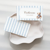 Teddy Bear Blue Place kaarten Plaatskaartje