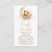 Teddy Bear Boeken voor Baby Boy Kaart (Voorkant)