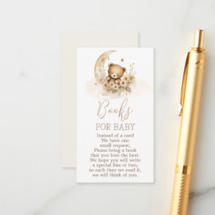 Teddy Bear Boeken voor Baby Boy Kaart